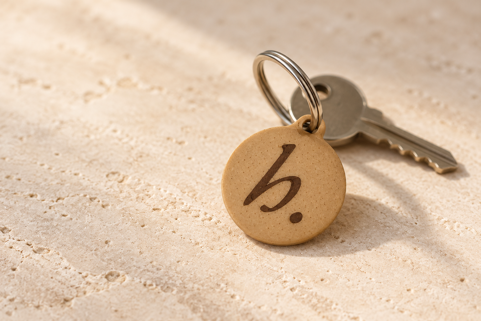 Actual client tag: branded keyring clients take home